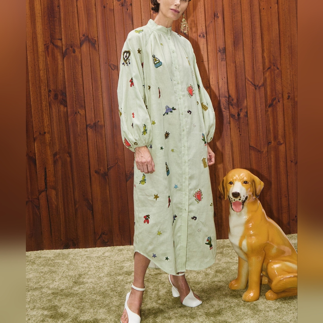 Alemais Montie Shirtdress